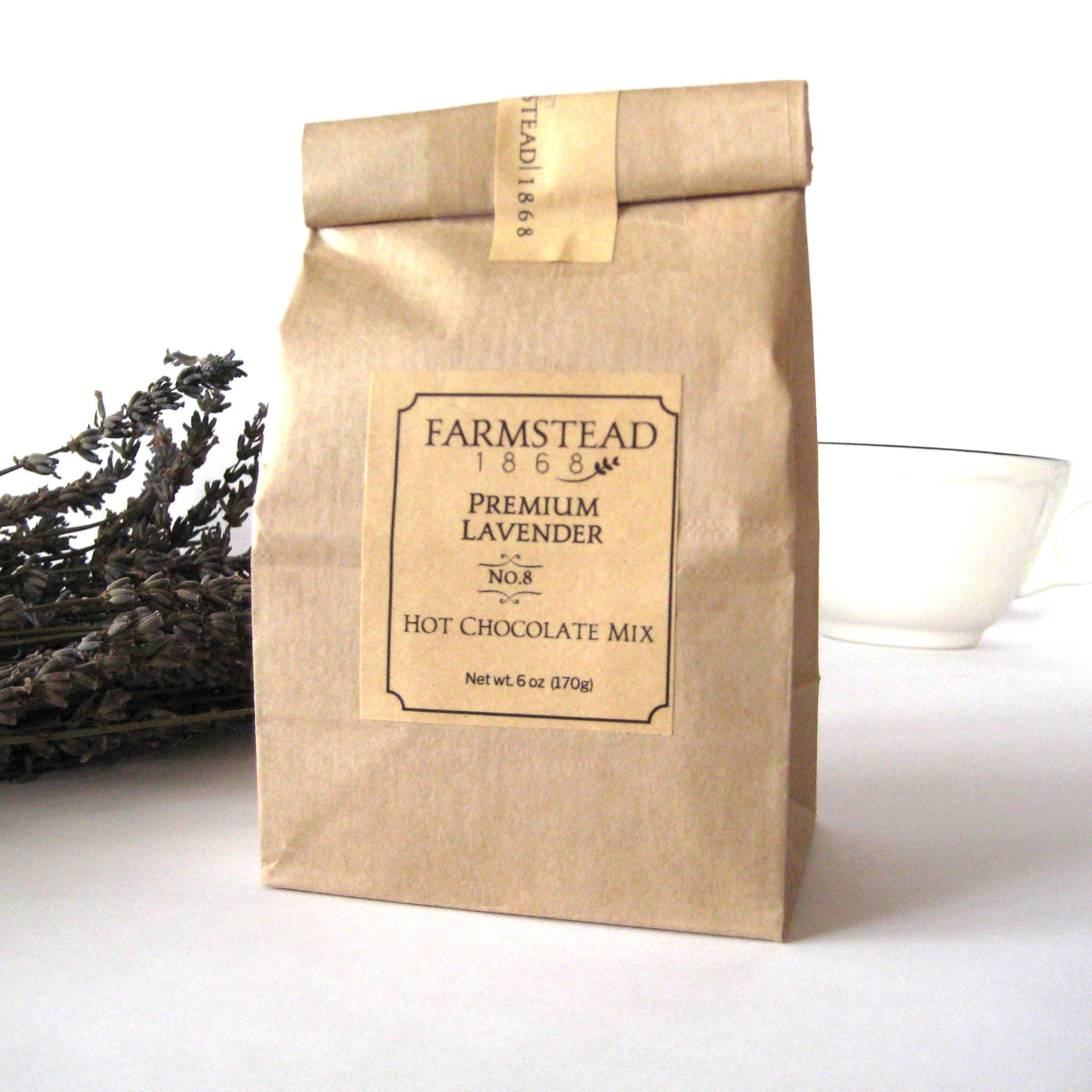 Premium Lavender Hot Chocolate Mix - Farmstead 1868